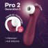Satisfyer Pro 2 Gen3 - stimulator clitoris cu unde, reîncărcabil (roșu)