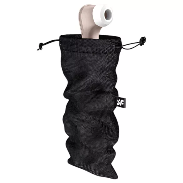 Satisfyer - husă discretă pentru jucării intime - mărime medie - negru