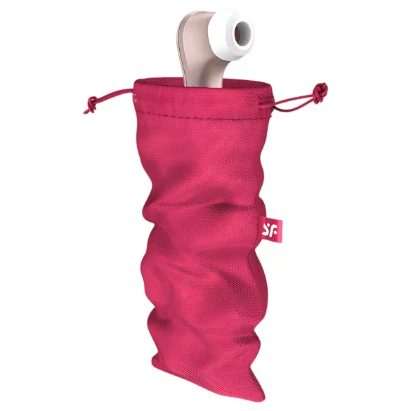 Satisfyer - sac depozitare discret - mărime mare - roz
