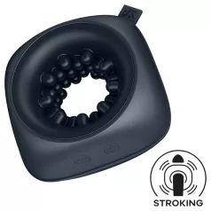 Satisfyer - inel masturbator vibrator reîncărcabil - negru