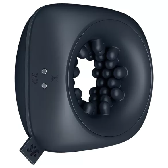 Satisfyer - inel masturbator vibrator reîncărcabil - negru