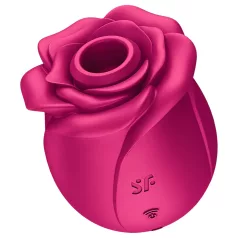   Satisfyer Pro 2 Classic Blossom - stimulator clitoridian cu unde de aer - roșu