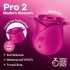 Satisfyer Pro 2 Modern Blossom - stimulator cu unde de aer (roz)
