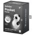 Satisfyer Pocket Panda - Stimulator clitoridis cu unde de aer (negru)