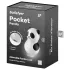 Satisfyer Pocket Panda - vibrator clitoridian cu unde de aer (negru)