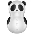 Satisfyer Pocket Panda - vibrator clitoridian cu unde de aer (negru)