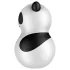 Satisfyer Pocket Panda - vibrator clitoridian cu unde de aer (negru)