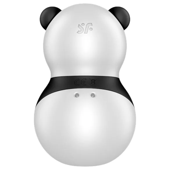 Satisfyer Pocket Panda - vibrator clitoridian cu unde de aer (negru)