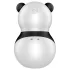 Satisfyer Pocket Panda - vibrator clitoridian cu unde de aer (negru)