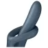 Satisfyer Heat Flex 4 - vibrator cu braț pentru clitoris cu încălzire (gri)