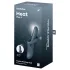 Satisfyer Heat Flex 4 - vibrator cu braț pentru clitoris cu încălzire (gri)