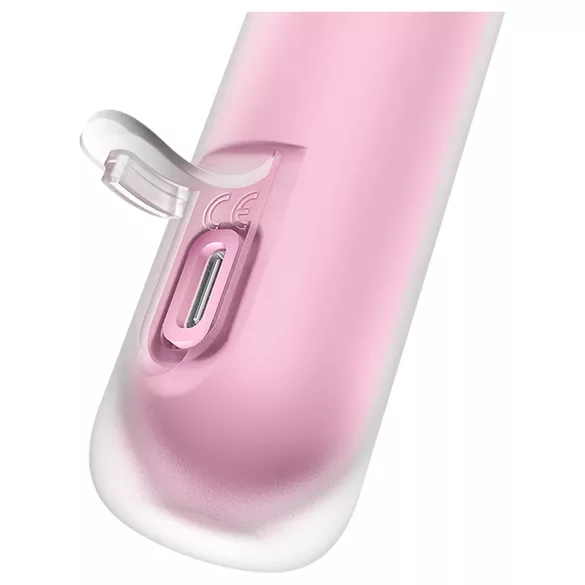 Satisfyer First Kiss - stimulator clitoridian cu unde de aer (roz)