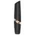 Satisfyer - vibrator tip ruj - stimulare clitoris - negru