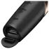 Satisfyer - vibrator tip ruj - stimulare clitoris - negru