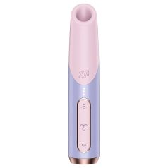 Satisfyer Bold Kiss - ruj vibrant cu unde de aer (roz)