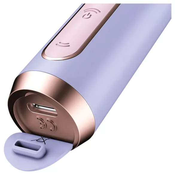 Satisfyer Bold Kiss - vibrator tip ruj cu unde de aer (roz)