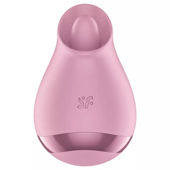 Satisfyer Tongue Player - vibrator cu limbă pentru clitoris - roz