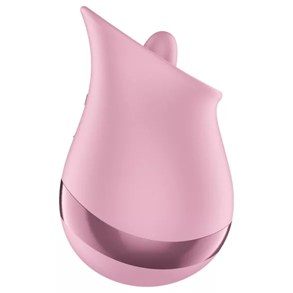 Satisfyer Tongue Player - vibrator cu limbă pentru clitoris - roz