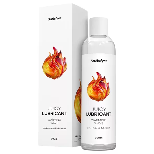 Satisfyer - lubrifiant efect încălzire - 300ml