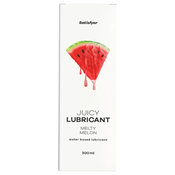 Satisfyer - lubrifiant aromatizat cu pepene - 300ml