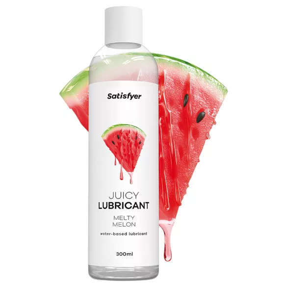 Satisfyer - lubrifiant aromatizat cu pepene - 300ml