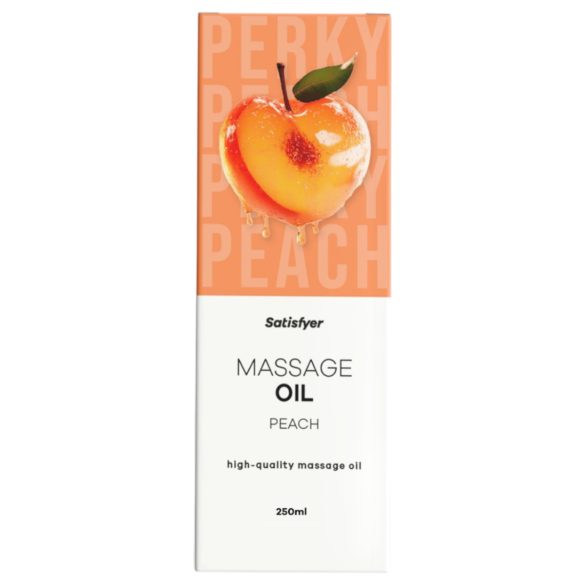 Satisfyer - ulei de masaj - piersică (250ml)