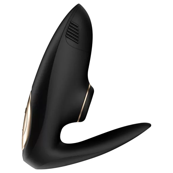 Satisfyer Pro 4 Couples - vibrator pentru cuplu cu unde de aer - negru