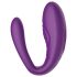 Mrow - vibrator cu 3 motoare, rezistent la apă, cu acumulator (mov)