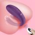 Mrow - vibrator cu 3 motoare, rezistent la apă, cu acumulator (mov)