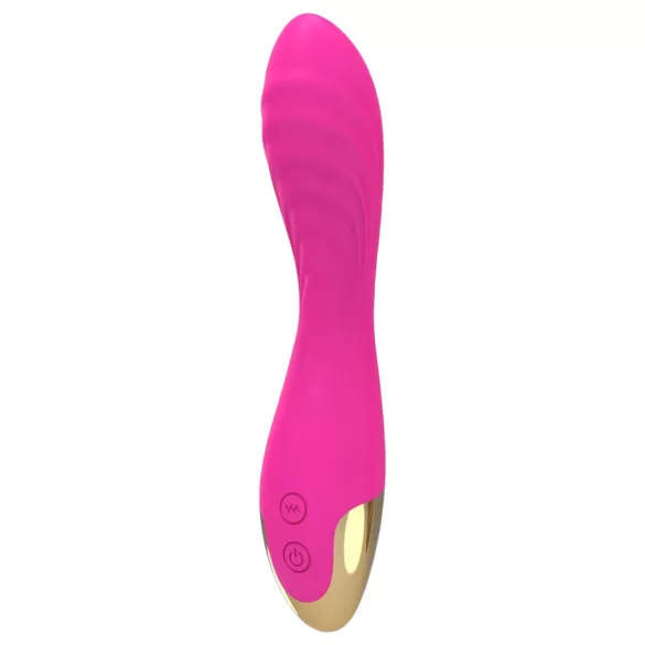 Mrow - vibrator pentru punctul G, rezistent la apă, reîncărcabil - roz