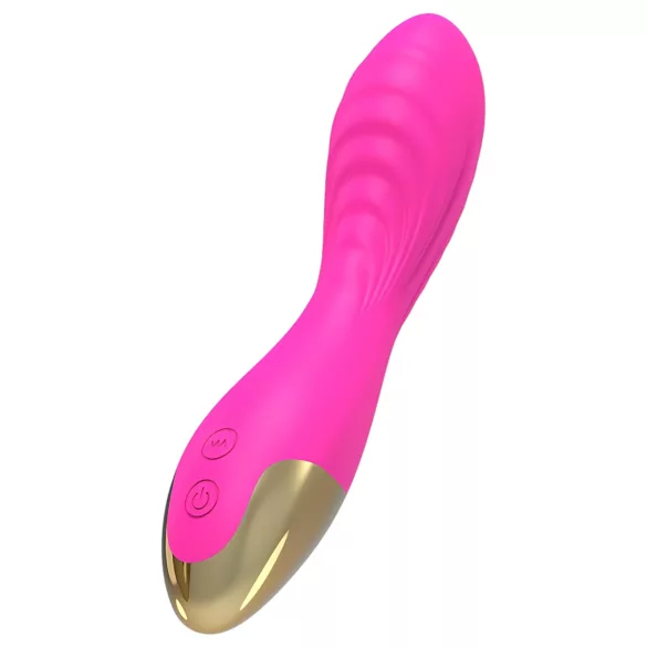 Mrow - vibrator pentru punctul G, rezistent la apă, reîncărcabil - roz