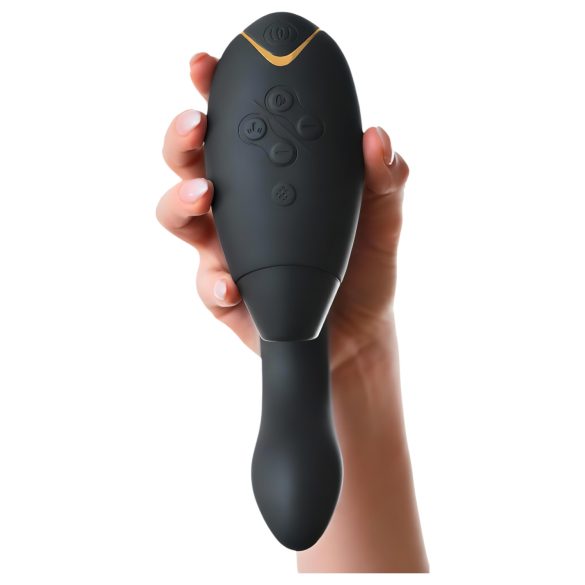 Womanizer Duo 2 - Vibrator dublu G-spot și clitoris - negru