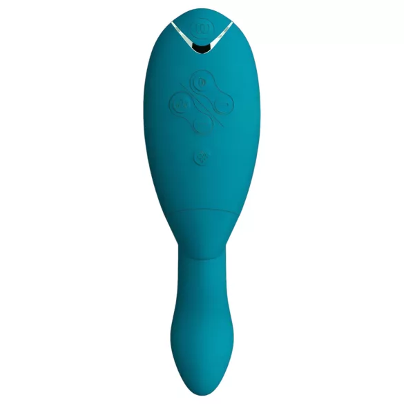 Womanizer Duo 2 - Vibrator 2în1 punctul G și clitoris - verde