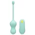 ROMP Cello - bilă vaginală cu vibrații și telecomandă - verde