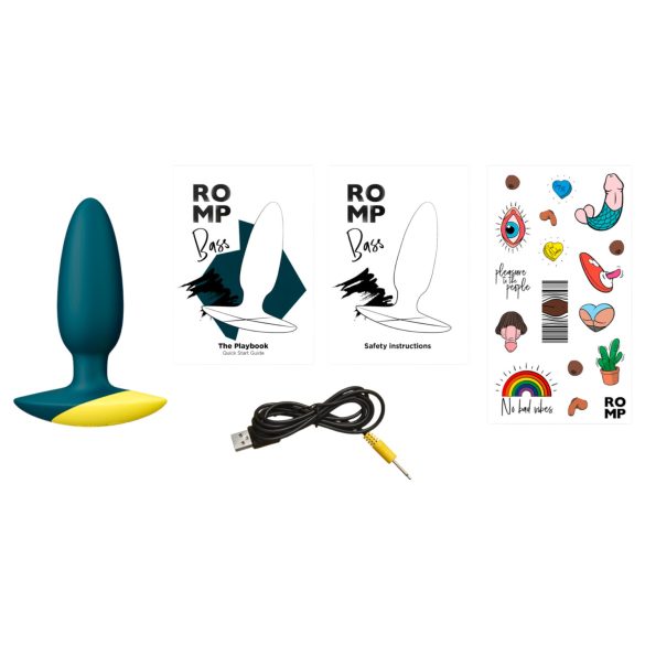 ROMP Bass - vibrator anal - verde