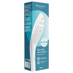 Womanizer Wave - cap de duș vibrator (alb)