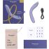 Womanizer OG - vibrator 2în1 cu pulsații de aer pentru punctul G (mov)