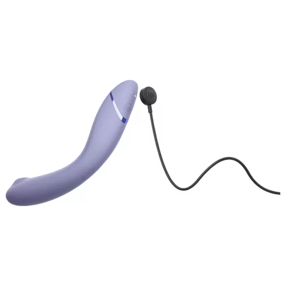 Womanizer OG - vibrator G-spot 2în1 cu unde de aer, reîncărcabil - mov