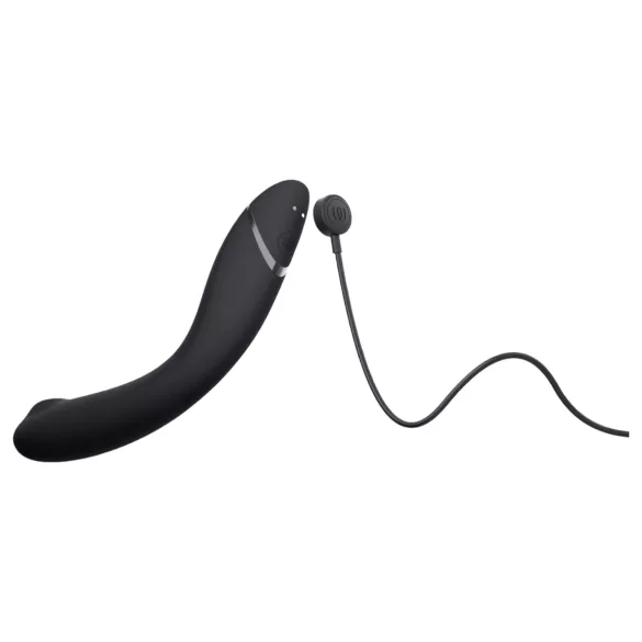 Womanizer OG - vibrator 2în1 cu unde de aer, reîncărcabil - negru