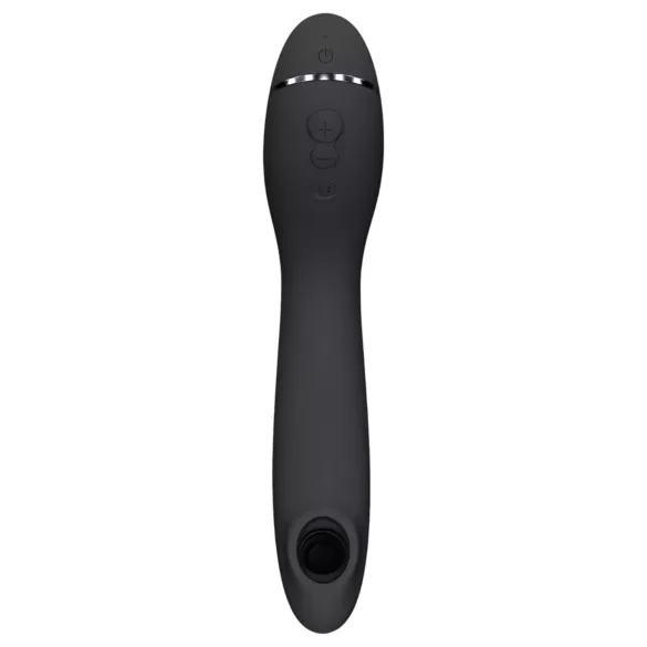 Womanizer OG - vibrator 2în1 cu unde de aer, reîncărcabil - negru