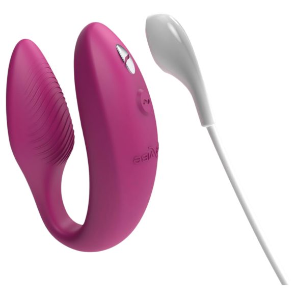 We-Vibe Sync - vibrator pentru cuplu, control wireless, reîncărcabil, roz