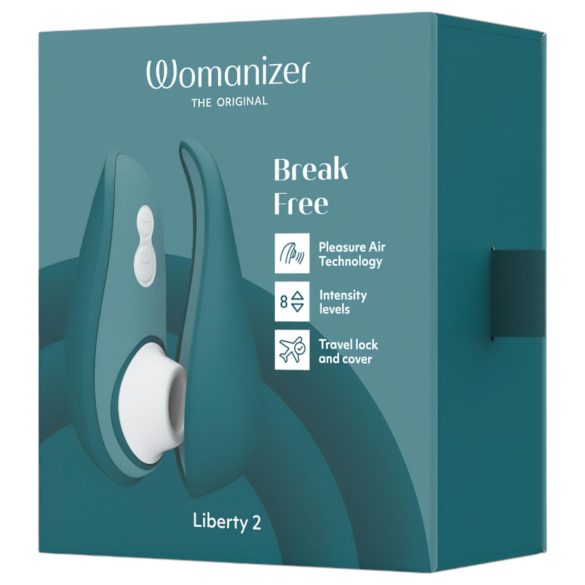 Womanizer Liberty 2 - stimulator clitoridian cu unde de aer, reîncărcabil