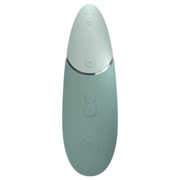 Womanizer Next - vibrator clitoridian cu unde de aer, cu acumulator (sage)