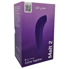   We-Vibe Melt 2 - vibrator inteligent cu undă de aer pentru clitoris (mov)