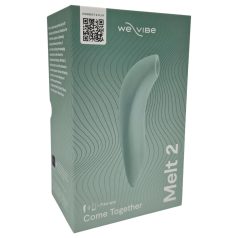   We-Vibe Melt 2 - stimulator inteligent de clitoris cu unde de aer (turcoaz)