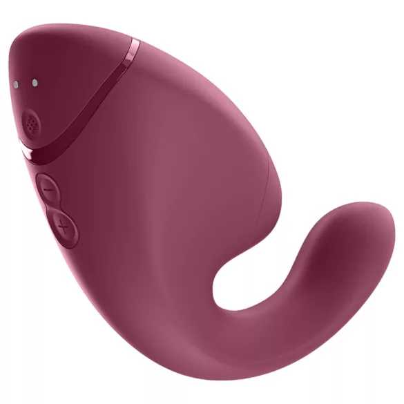 Womanizer Next Duo - vibrator 2în1 punctul G și clitoridian - roz