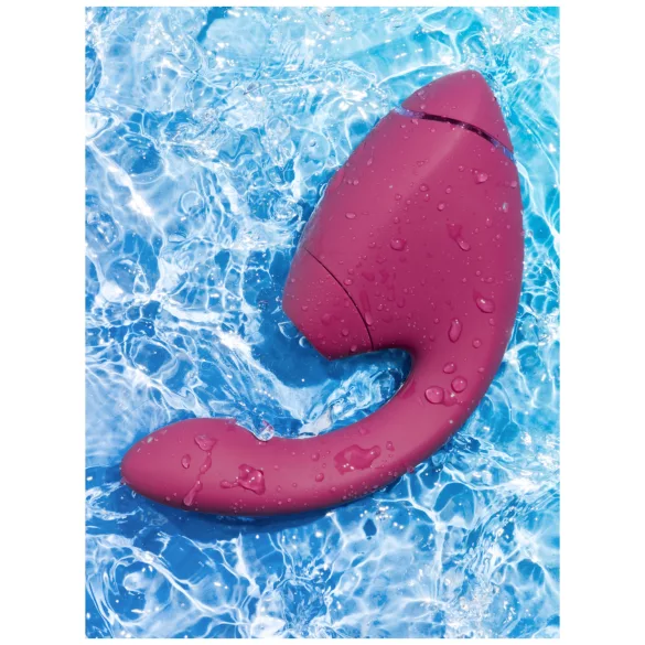 Womanizer Next Duo - vibrator 2în1 punctul G și clitoridian - roz