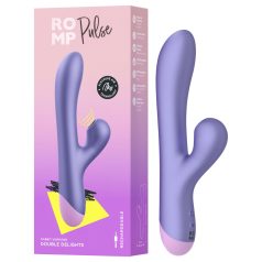   ROMP Pulse - Vibrator pentru punctul G cu stimulator clitoridian cu unde de aer