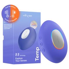   We-Vibe Temp - vibrator cu încălzire și răcire pentru stimulare clitoris (albastru)