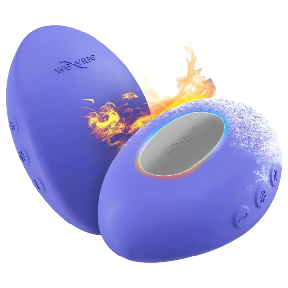 We-Vibe Temp - vibrator pentru stimularea clitorisului cu efect de răcire și încălzire (albastru)